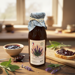 šalvěj sirup - zahradachuti.com