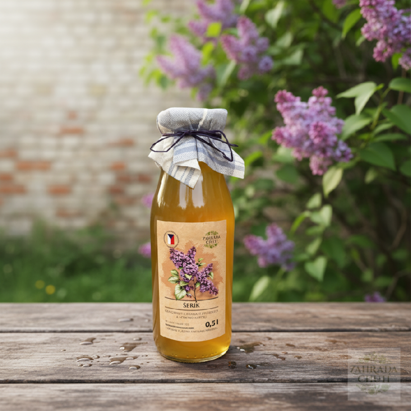šeřík sirup - zahradachuti.com