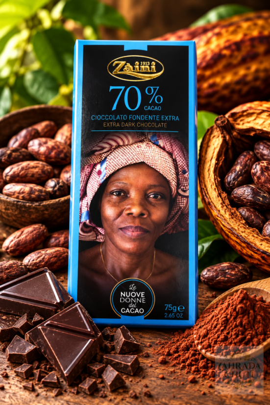 Zàini 70% Cacao Extra Dark Chocolate 75 g