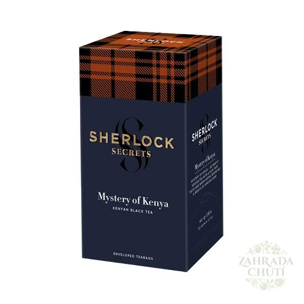 SHERLOCK SECRETS Mystery of Kenya (22 sáčků, zelený čaj)