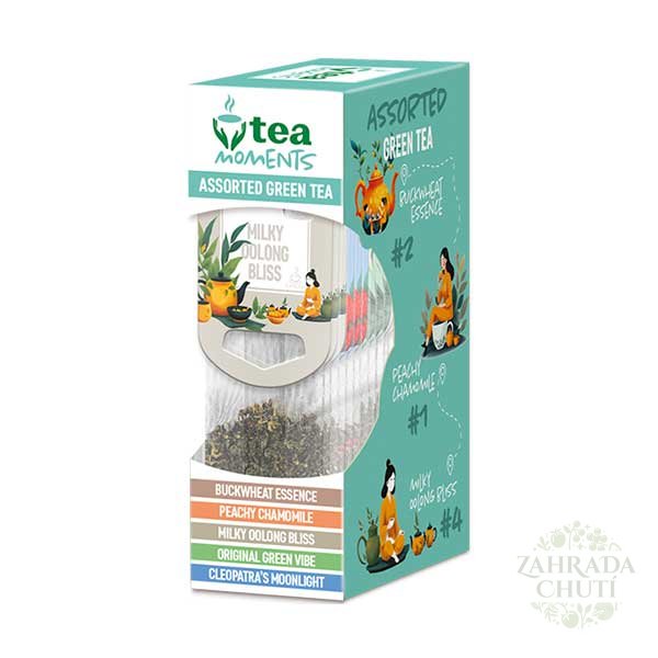 Směs zelených čajů TEA MOMENTS - zahradachuti.com