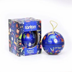 TARLTON Christmas Bauble Earl Grey – vánoční čaj v plechové ozdobě 30 g