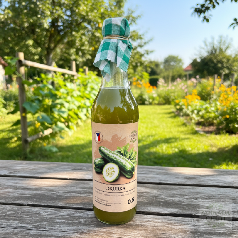 okurkový sirup - zahradachuti.com