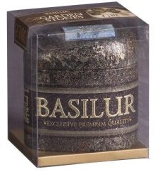 1100 1 Osvěžující zelený čaj Basilur Green Freshness v pyramidových sáčcích – máta, citrusy a elegance v jednom. Dárkové balení 15×2 g. 1