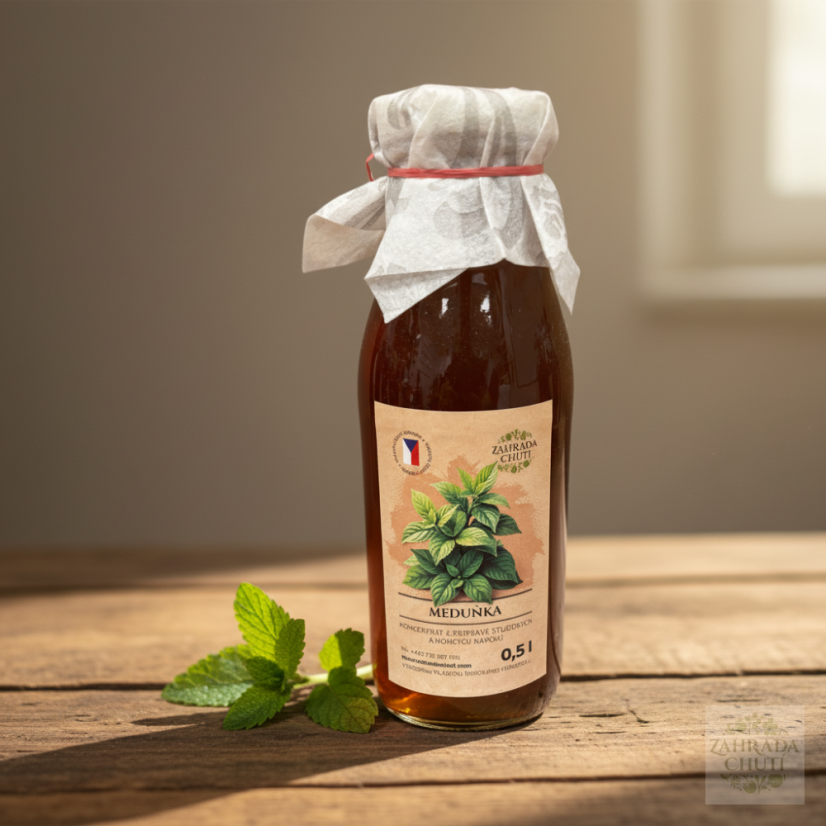 Sirup meduňka - zahradachuti.com