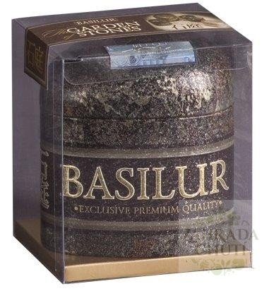 1100 1 Osvěžující zelený čaj Basilur Green Freshness v pyramidových sáčcích – máta, citrusy a elegance v jednom. Dárkové balení 15×2 g. 1