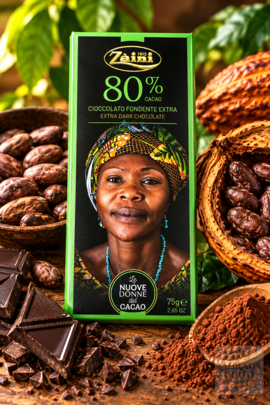 Zàini 80% Cacao Extra Dark Chocolate 75 g Zàini 80% Cacao Extra Dark Chocolate 75 g