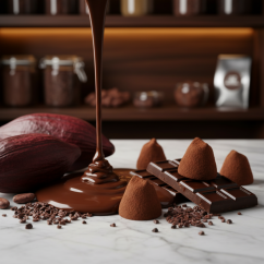 Tradiční kakaové lanýže Mathez Fantaisie 500 g -zahradachuti.com