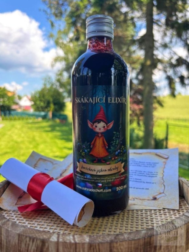 Skakajicí elixir tácek