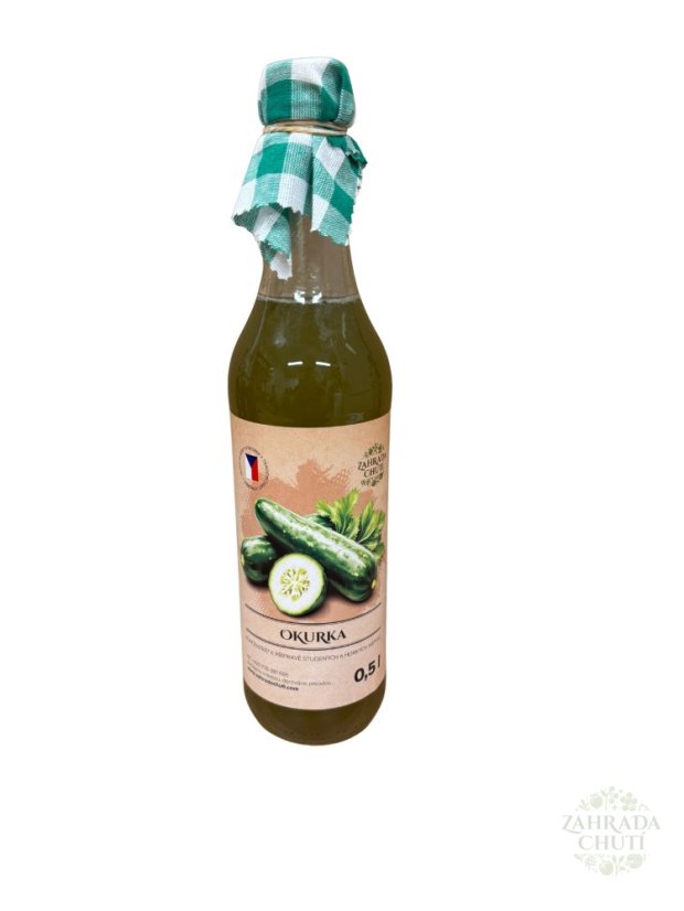 okurkový sirup - zahradachuti.com