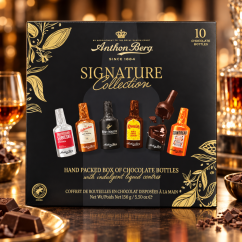 Anthon Berg Signature Collection – čokoládové lahvičky s alkoholem 156 g