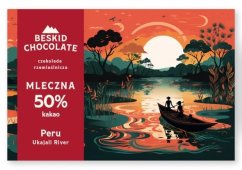 Mléčná čokoláda 50% Peru Ukajali River - zahradachuti.com