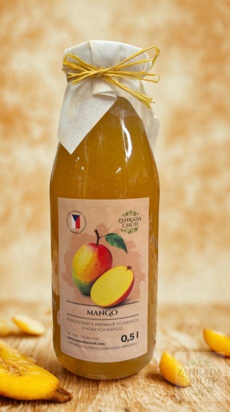 Mangový sirup - zahradachuti.com