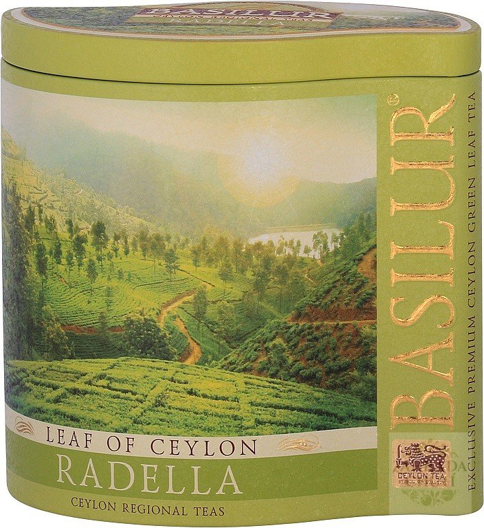 BASILUR Leaf of Ceylon Radella plech 100g