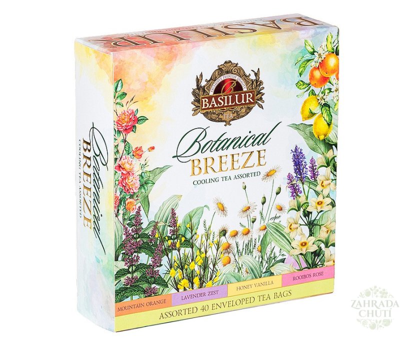 BASILUR Botanical Breeze Cooling Teas Assorted 40