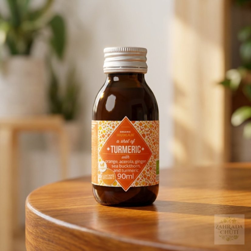 Organic Kurkuma Shot BIO 90 ml Turmeric Shot zahradachuti.com
