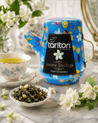 TARLTON Tea Pot Jasmine Teardrops Green Tea plech 100g
