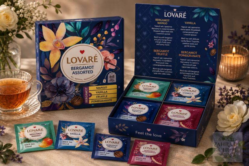 LOVARÉ Bergamot Assorted coll. 64g