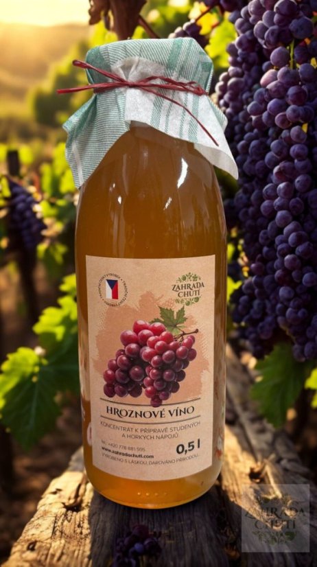 hroznový sirup - zahradachuti.com