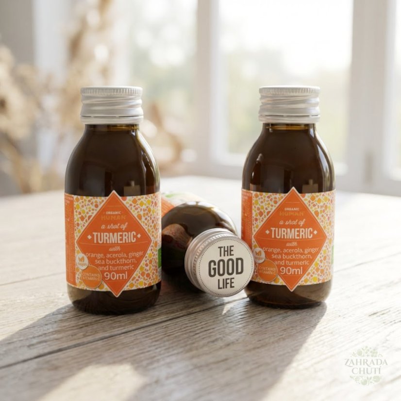 Organic Kurkuma Shot BIO 90 ml Turmeric Shot zahradachuti.com