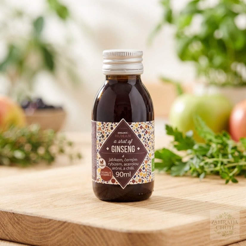 Organic Ginseng Shot BIO 90 ml Panax Ginseng - zahradachuti.com