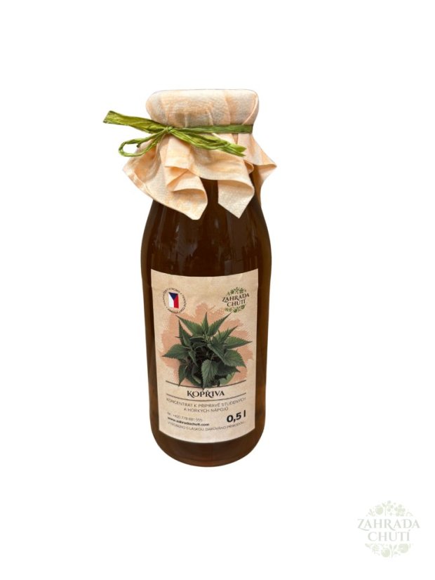 Kopřivový sirup - zahradachuti.com