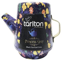 **TARLTON Tea Pot Princess Grey Black Tea – Teedose, 100 g**