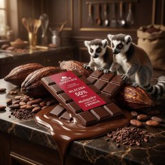 Mléčná čokoláda 50% s vanilkou Madagaskar Ambanja - zahradachuti.com