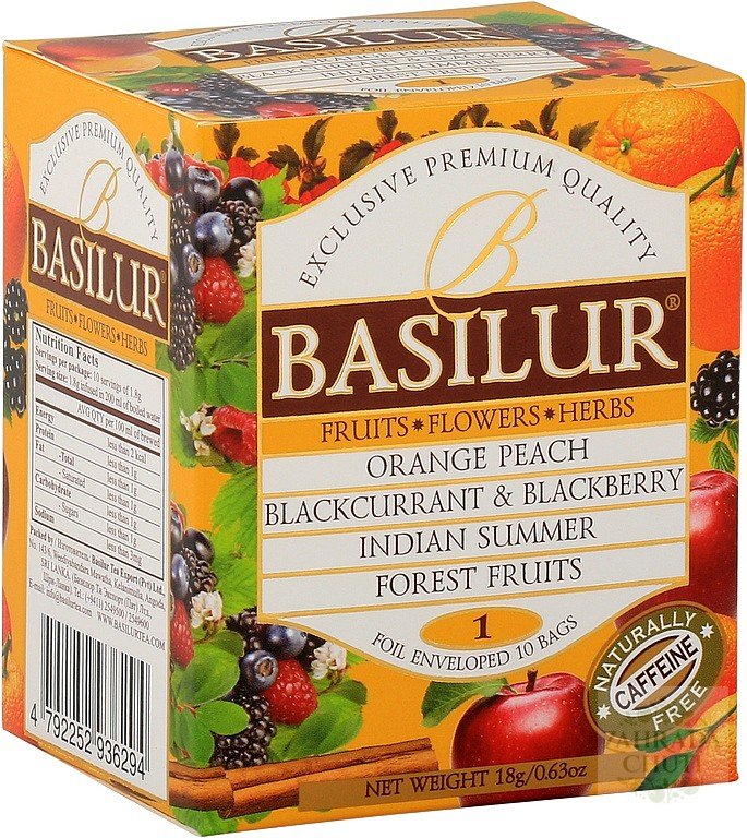 BASILUR Fruit Infusions Assorted Vol. I. - zahradachuti.com