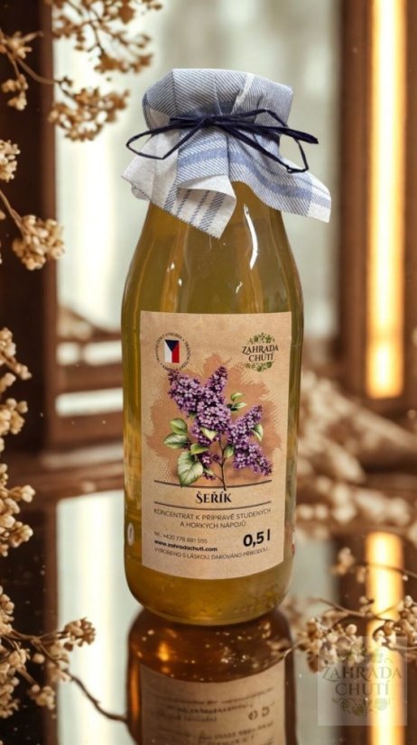 šeřík sirup - zahradachuti.com