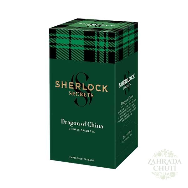 SHERLOCK SECRETS Dragon of China (22 sáčků, zelený čaj)