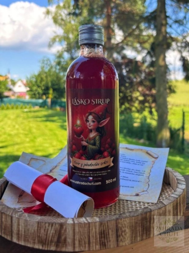 Láskosirup tácek