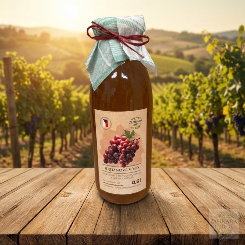 hroznový sirup - zahradachuti.com