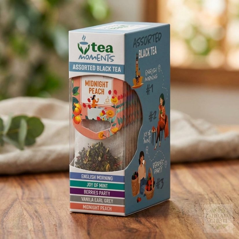 Směs černých čajů TEA MOMENTS - zahradachuti.com