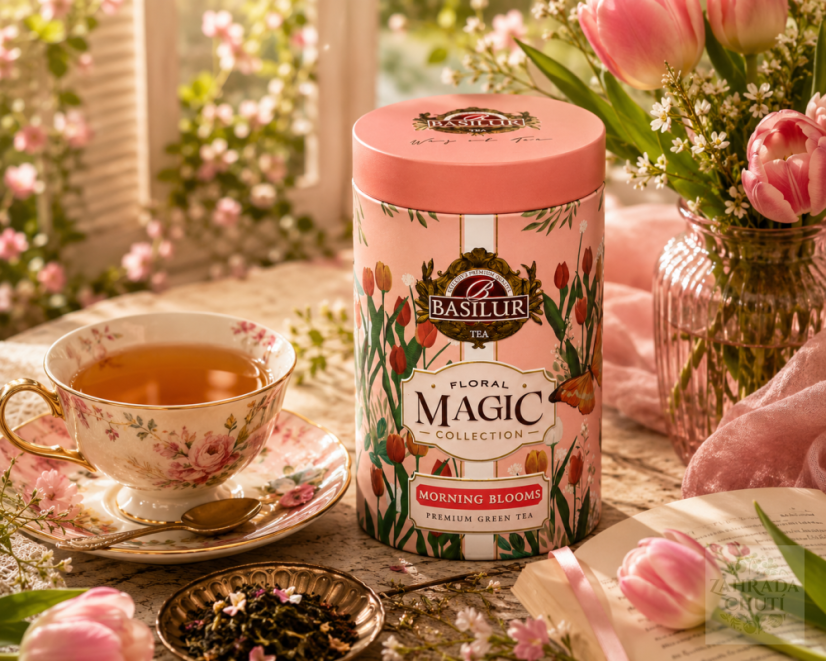 BASILUR Floral Magic Morning Blooms plech 75g