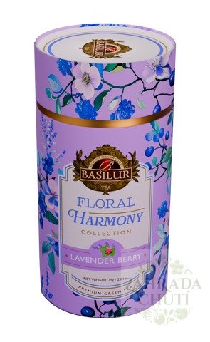 **BASILUR Floral Harmony Lavender Berry – Papierverpackung, 75 g**