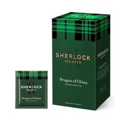 **SHERLOCK SECRETS Dragon of China (22 Teebeutel, Grüntee)**