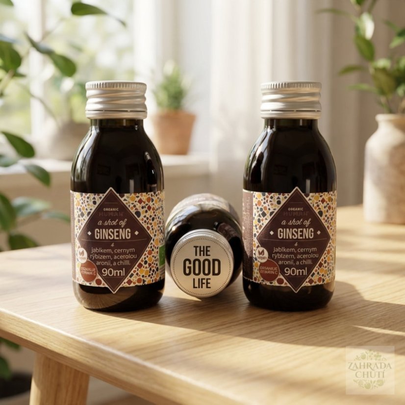Organic Ginseng Shot BIO 90 ml Panax Ginseng - zahradachuti.com