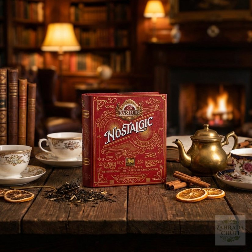 BASILUR Nostalgic Book Assorted plech - zahradachuti.com