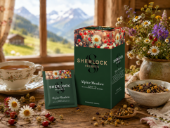 **Sherlock Secrets Alpine Meadow (22 Teebeutel, Grüntee)**