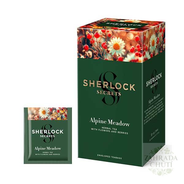 **Sherlock Secrets Alpine Meadow (22 Teebeutel, Grüntee)**