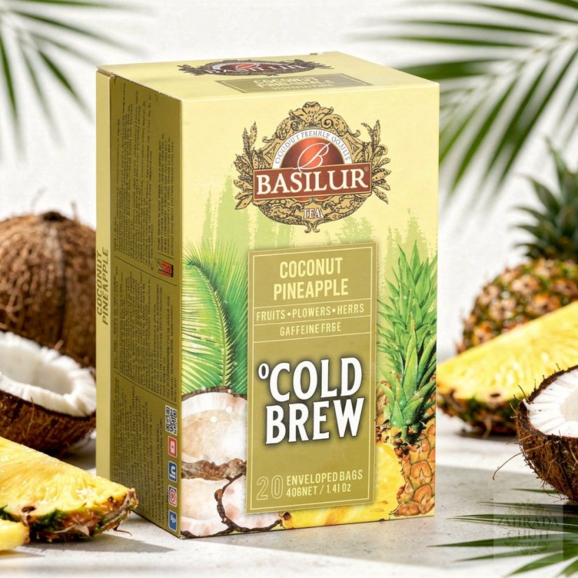 BASILUR Cold Brew Coconut & Pineapple - zahradachuti.com