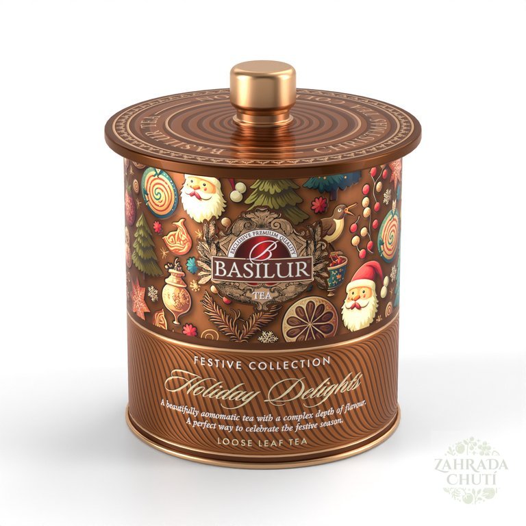 BASILUR Festive Tea Holiday Delights plech