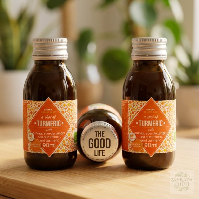 Organic Kurkuma Shot BIO 90 ml Turmeric Shot zahradachuti.com