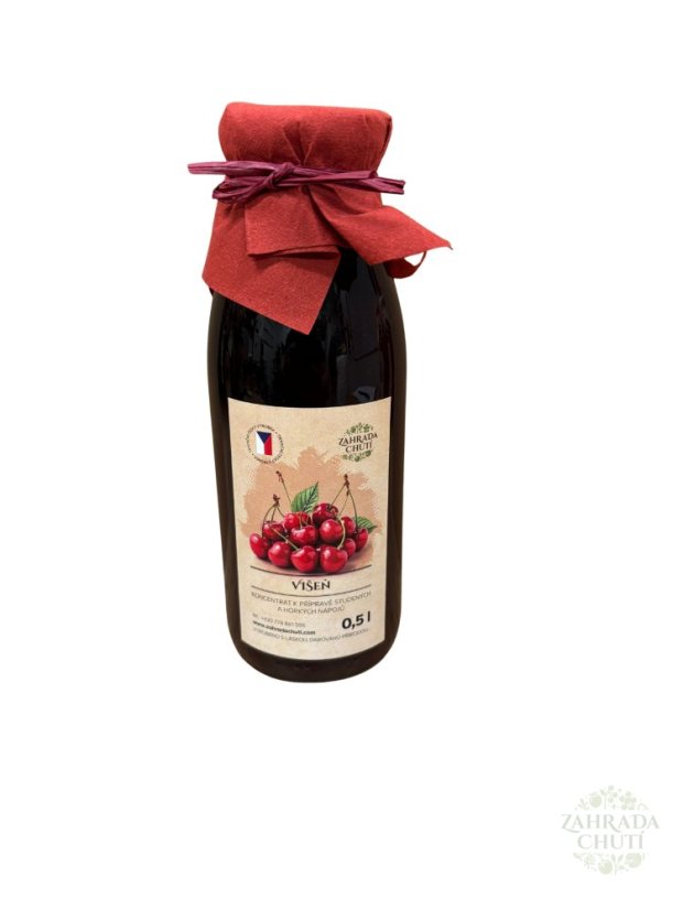 višnový sirup - zahradachuti.com