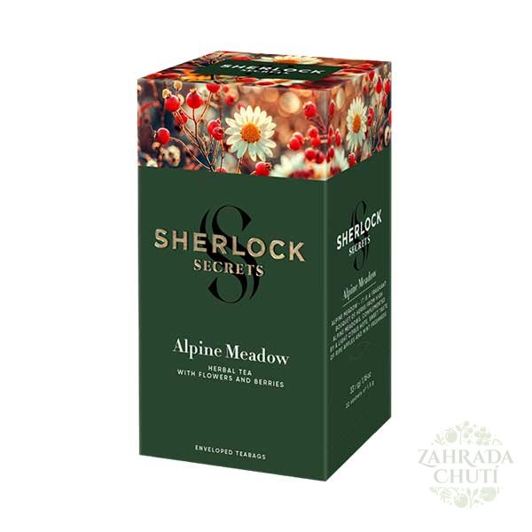 **Sherlock Secrets Alpine Meadow (22 Teebeutel, Grüntee)**