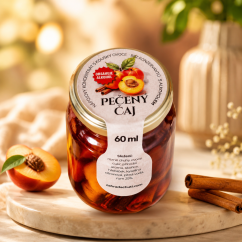 Pečený čaj alkoholový - Meruňka se skořicí a meruňkovicí