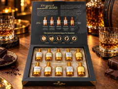 Anthon Berg Single Malts Collection – čokoládové lahvičky s whisky 156 g
