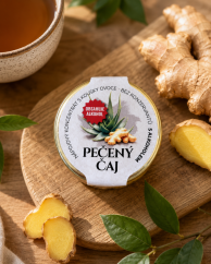 Pečený čaj alkoholový - Aloe vera se zázvorem a tequilou