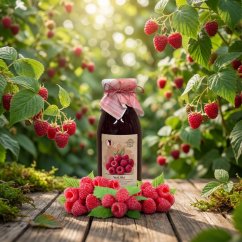 Malinový sirup - zahradachuti.com